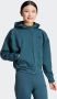 Adidas Trendy Sweatshirt met Rits Groen Dames - Thumbnail 3