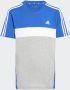 Adidas Sportswear Tiberio 3-Stripes Colorblock Katoenen T-shirt Kids - Thumbnail 2