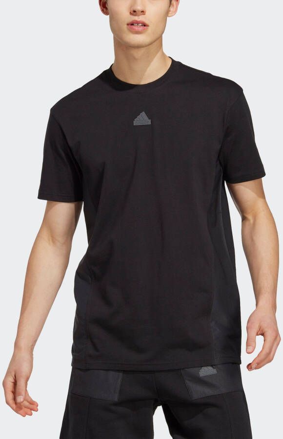 Adidas City Escape Zwart T-shirt Heren