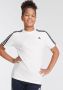 Adidas Sportswear Essentials 3-Stripes Katoenen T-shirt - Thumbnail 1