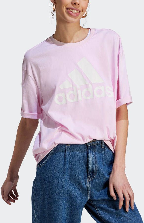 Adidas Sportswear T-shirt ESSENTIALS BIG LOGO BOYFRIEND