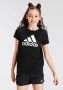 Adidas Sportswear Essentials Big Logo Katoenen T-shirt - Thumbnail 2
