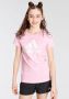 Adidas Sportswear T-shirt lichtroze wit Meisjes Katoen Ronde hals Logo 152 - Thumbnail 3