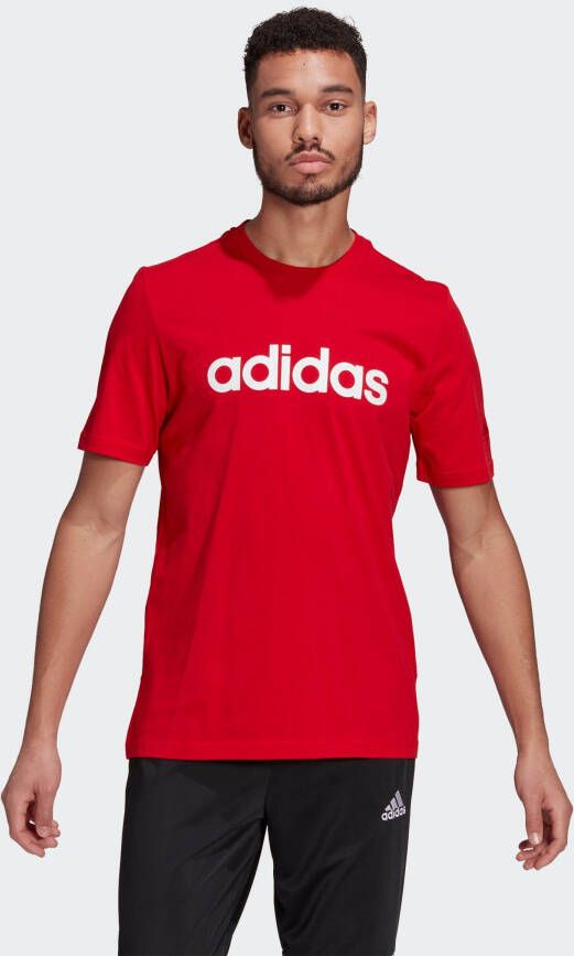 Adidas Sportswear T-shirt ESSENTIALS EMBROIDERED LINEAR LOGO