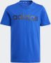 Adidas Sportswear T-shirt blauw Jongens Meisjes Katoen Ronde hals Logo 164 - Thumbnail 2