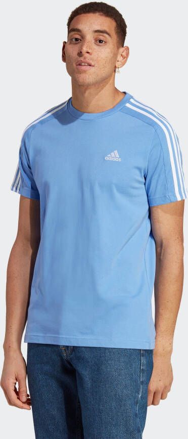 Adidas Sportswear T-shirt Essentials single-jersey 3-strepen