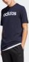 Adidas Sportswear Essentials Single Jersey Linear Geborduurd Logo T-shirt - Thumbnail 2
