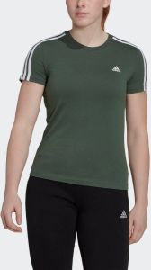 Adidas Sportswear T-shirt LOUNGEWEAR ESSENTIALS SLIM 3-STREPEN