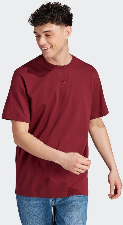 ADIDAS SPORTSWEAR T-shirt met labelstitching