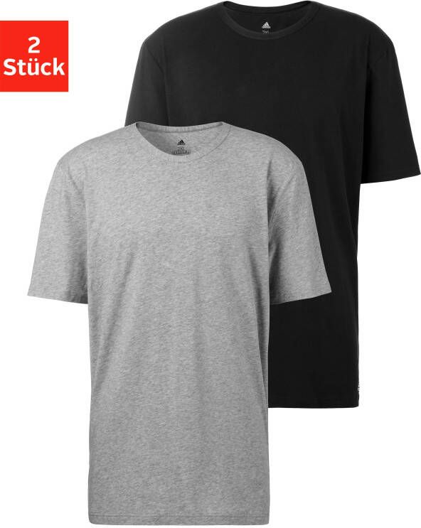 Adidas Sportswear T-shirt met een ronde hals (2-delig Set van 2)