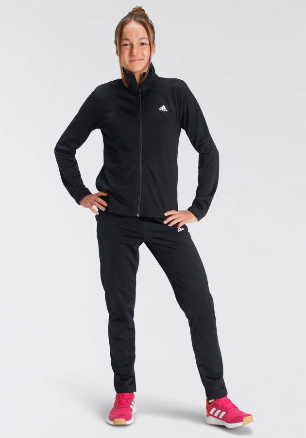 Adidas Sportswear trainingspak zwart Polyester Opstaande kraag 152