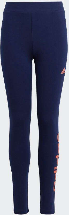 Adidas Sportswear Trainingstights ESSENTIALS LINEAR LOGO COTTON (1-delig)
