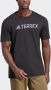 Adidas terrex classics logo outdoorshirt zwart heren - Thumbnail 3