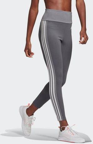 Adidas Trainingstights DESIGNED TO MOVE HIGH RISE 3 STREPEN SPORT 7 8 TIGHT