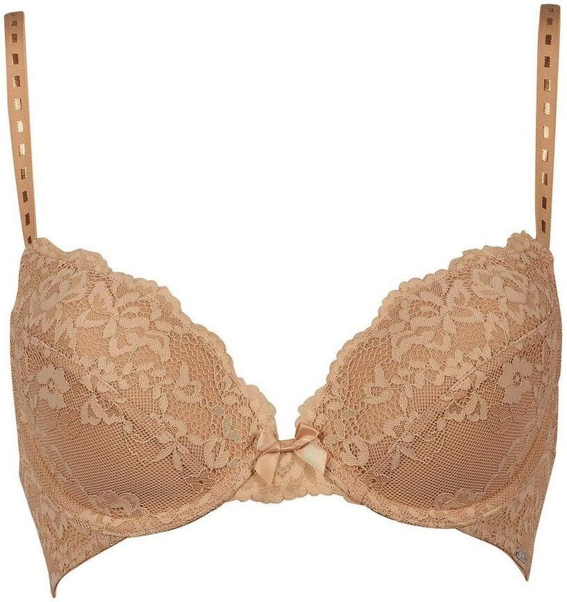After Eden Beha met externe band MOLLY halve cup met beugel verstelbare bandjes met kant met strik - Foto 2