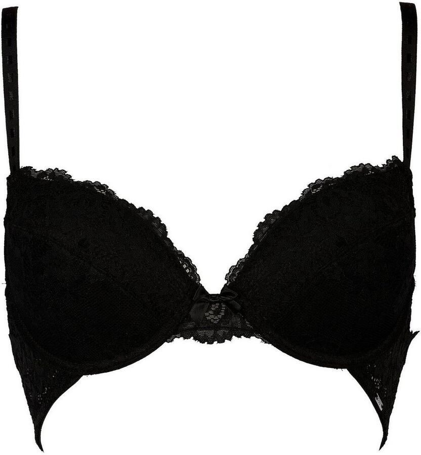 After Eden Beha met externe band MOLLY halve cup met beugel verstelbare bandjes met kant met strik - Foto 2