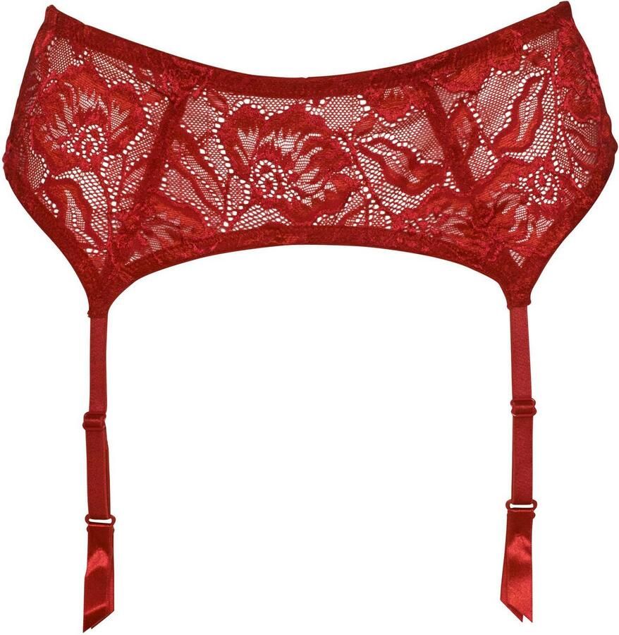 After Eden Kousenband ANNA bloemenkant vrouwelijk verstelbaar jarretelgordel elastisch - Foto 3