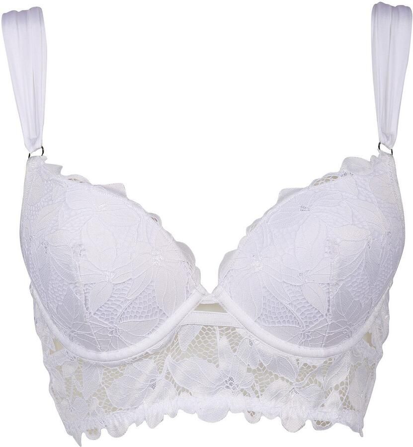 After Eden Lange bh Morgan met cup met beugel met kant brede bandjes vrouwelijk elegant