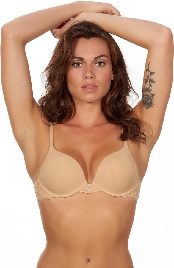 After Eden Push-up-bh Tess met cup met beugel met kant brede bandjes vrouwelijk comfortabel - Foto 5