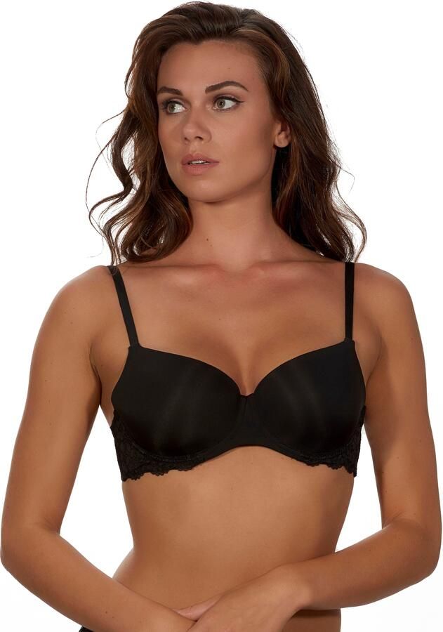 After Eden T-shirt-bh Jill met cup met beugel verstelbare bandjes met kant vrouwelijk - Foto 8