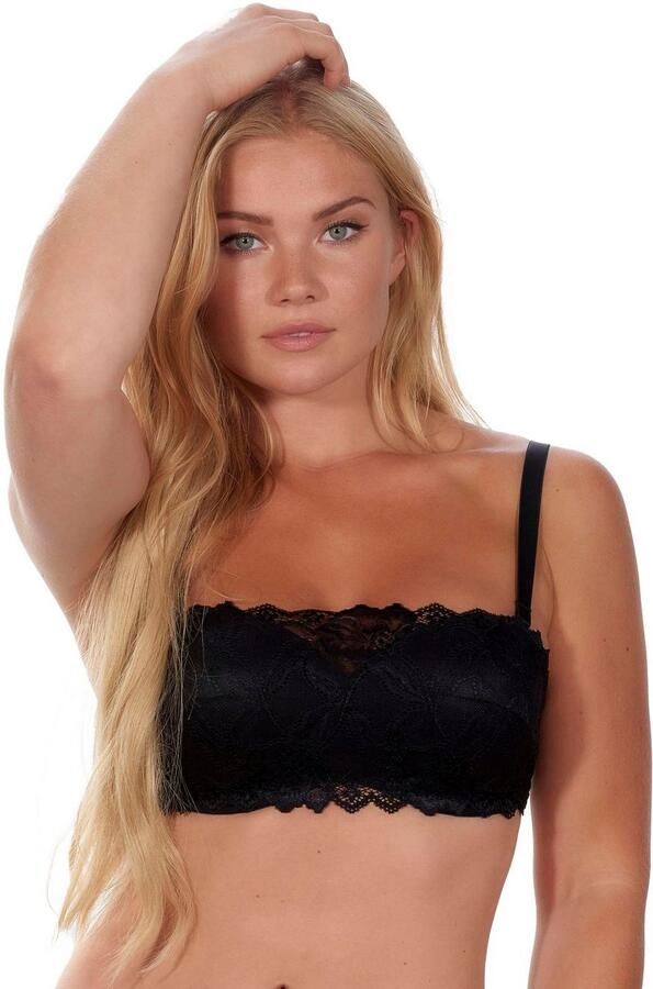 After Eden D-cup & up Bandeau-bh ANNA afneembare bandjes met cup met beugel met kant vrouwelijk - Foto 7