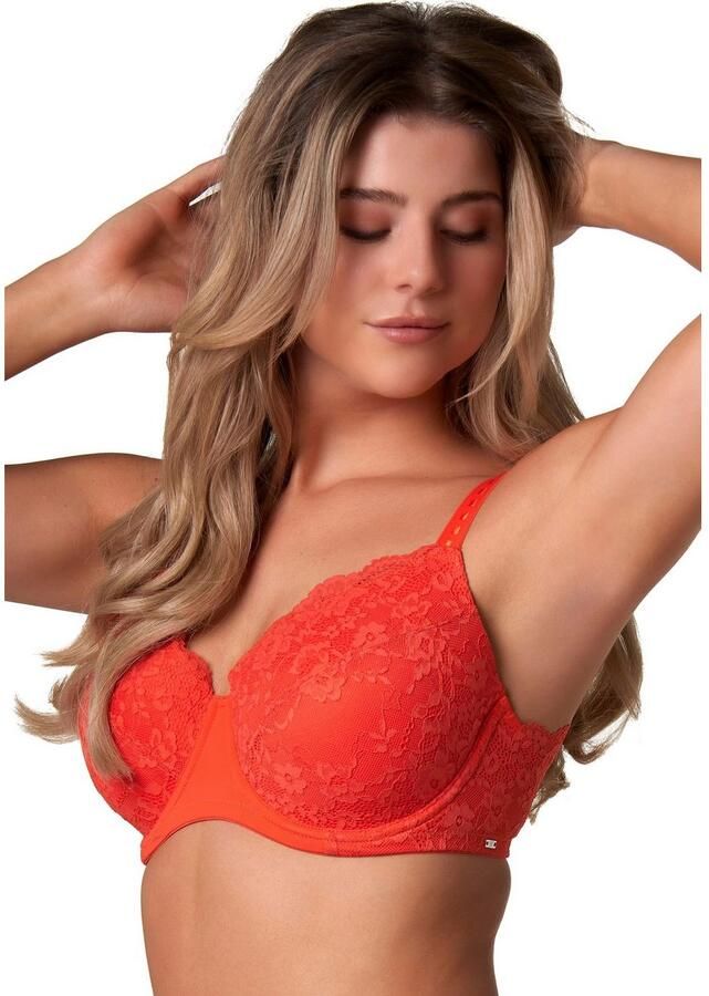 After Eden D-cup & up Beugel-bh LOIS verstelbare bandjes met cup met beugel met kant vrouwelijk - Foto 3