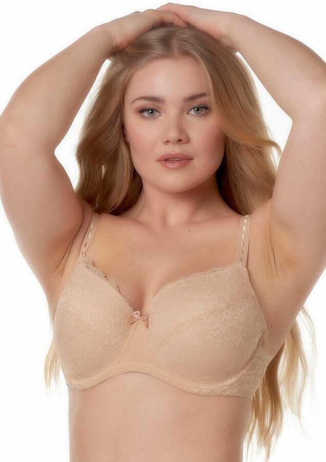 After Eden D-cup & up Beugel-bh LOIS verstelbare bandjes met cup met beugel met kant vrouwelijk - Foto 8