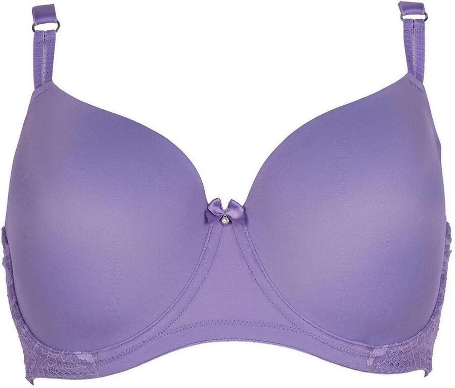 After Eden D-cup & up Bh met steuncups Faro verstelbare bandjes met cup met beugel met kant met strik - Foto 2