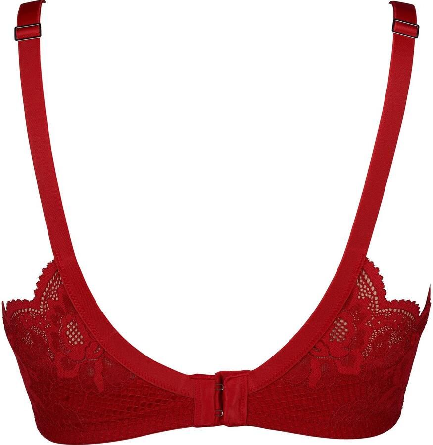 After Eden D-cup & up Bh met steuncups Faro verstelbare bandjes met cup met beugel met kant met strik - Foto 3