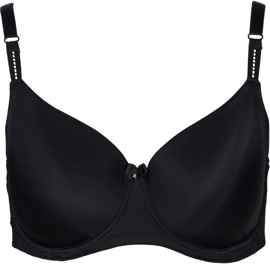 After Eden D-cup & up Bh met steuncups Faro verstelbare bandjes met cup met beugel met kant met strik - Foto 9
