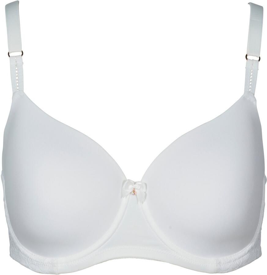 After Eden D-cup & up Bh met steuncups Faro verstelbare bandjes met cup met beugel met kant met strik - Foto 3