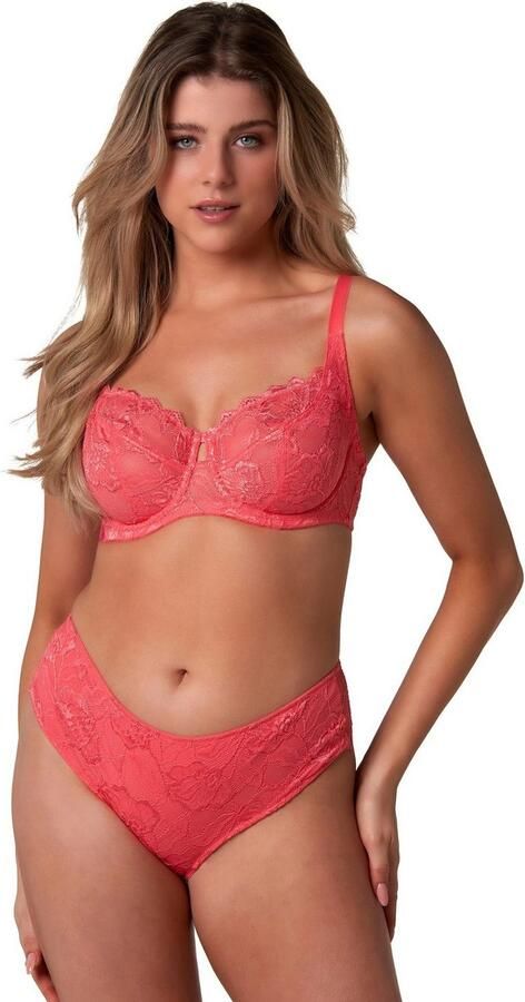 After Eden D-cup & up Boxershort ANNA Met kant vrouwelijk comfortabel zacht elastisch licht doorschijnend - Foto 3