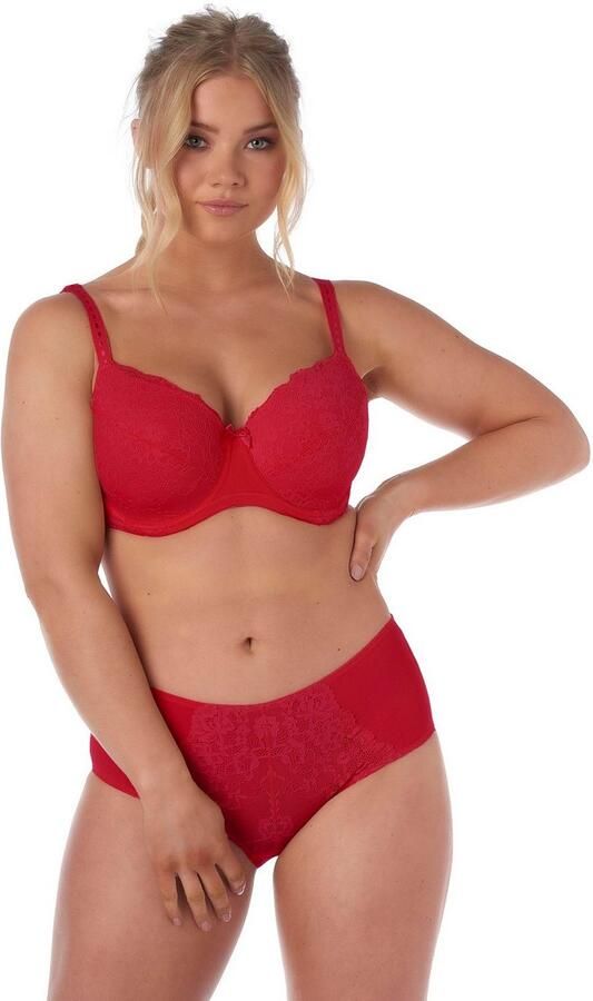 After Eden D-cup & up Hipster Bo Met kant licht doorschijnend vrouwelijk comfortabel zacht elastisch - Foto 4