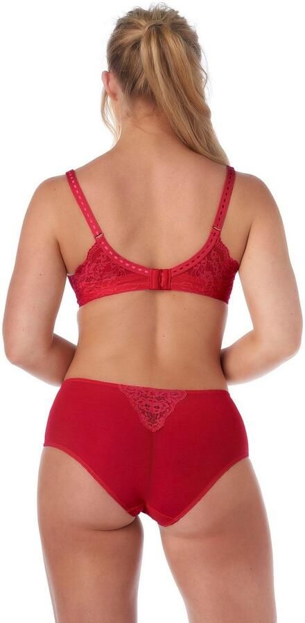 After Eden D-cup & up Hipster Bo Met kant licht doorschijnend vrouwelijk comfortabel zacht elastisch - Foto 5