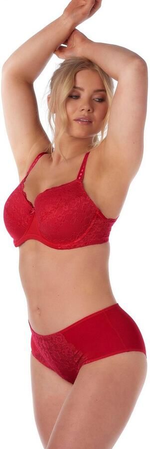 After Eden D-cup & up Hipster Bo Met kant licht doorschijnend vrouwelijk comfortabel zacht elastisch - Foto 7