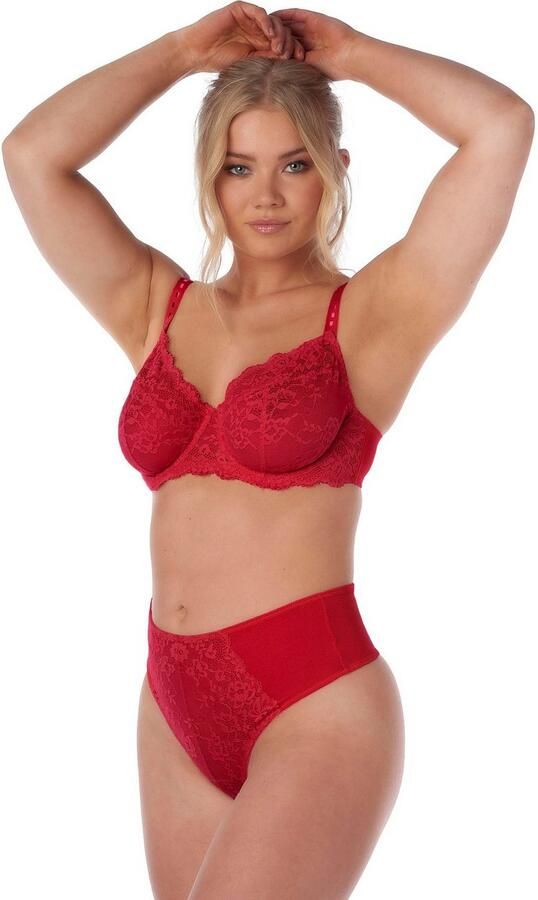 After Eden D-cup & up Hipster Bo Met kant licht doorschijnend vrouwelijk comfortabel zacht elastisch - Foto 2