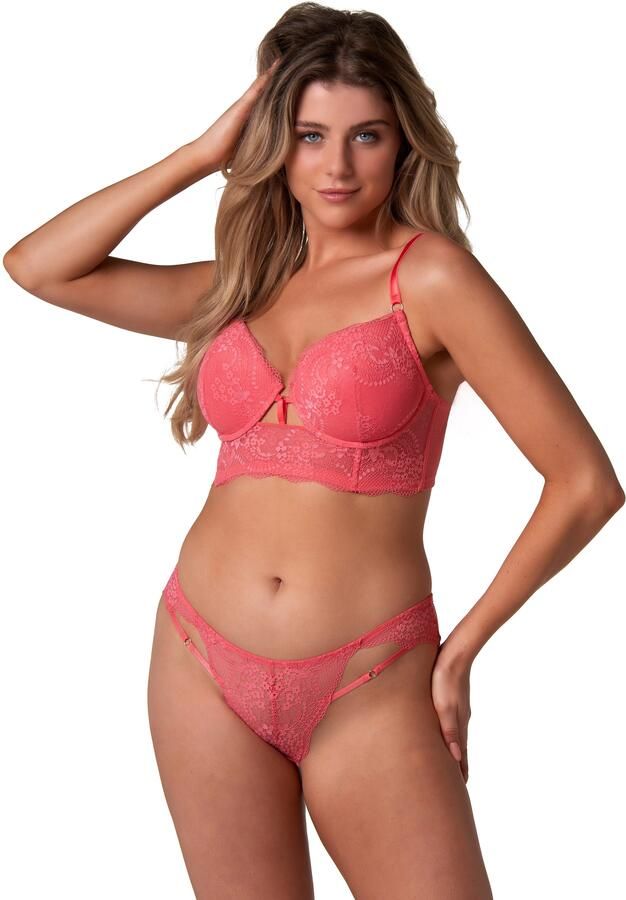 After Eden D-cup & up Hipster Maite met kant bandjesdetails vrouwelijk comfortabel zacht elastisch - Foto 5