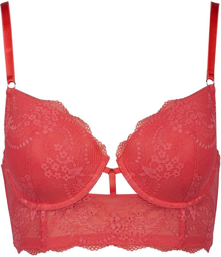 After Eden D-cup & up Lange bh Maite met cup met beugel met kant met bandjes vrouwelijk - Foto 2