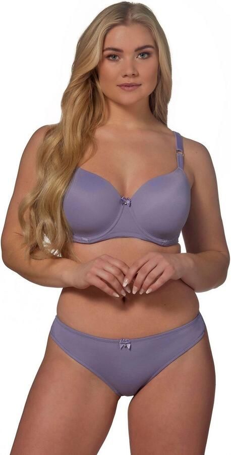 After Eden D-cup & up Slip Faro met strik en glittersteen met kant vrouwelijk elastisch strak - Foto 3