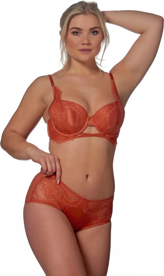 After Eden D-cup & up Slip TESSA Met kant met satijn vrouwelijk elegant comfortabel zacht elastisch strak - Foto 5