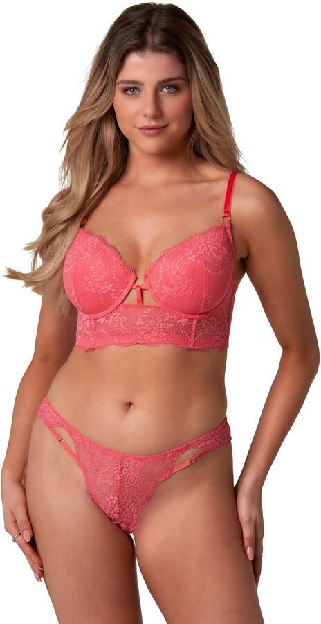 After Eden D-cup & up String Maite met kant bandjesdetails vrouwelijk comfortabel zacht elastisch - Foto 5