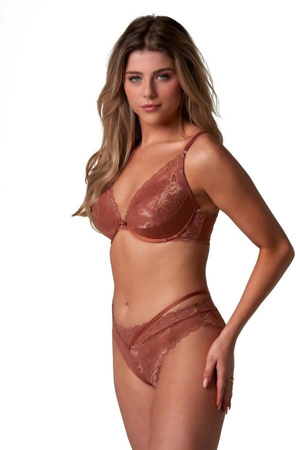 After Eden D-cup & up String Mexy met kant bandjesdetails vrouwelijk comfortabel zacht elastisch - Foto 3