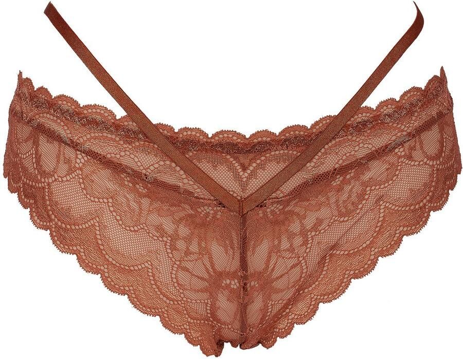 After Eden D-cup & up String Mexy met kant bandjesdetails vrouwelijk comfortabel zacht elastisch