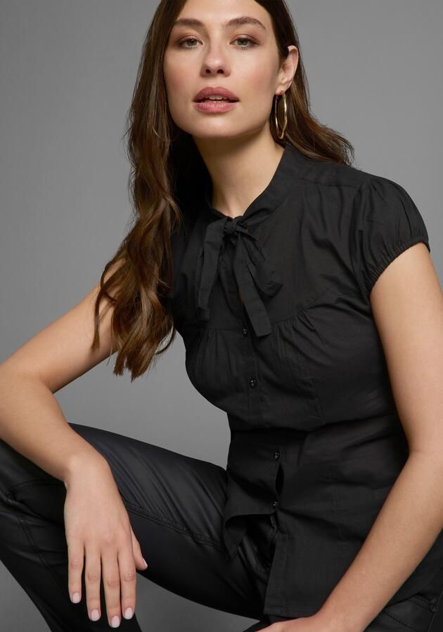 AJC Blouse met kraagstrik met een bindstrik - Foto 13