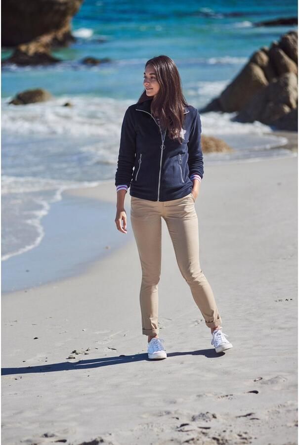 AJC Chino in een vlot model met contrastkleurige riem (2-delig) - Foto 18