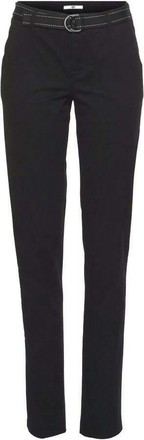 AJC Chino in een vlot model met contrastkleurige riem (2-delig) - Foto 6