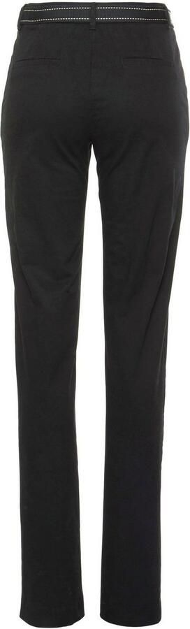 AJC Chino in een vlot model met contrastkleurige riem (2-delig) - Foto 7