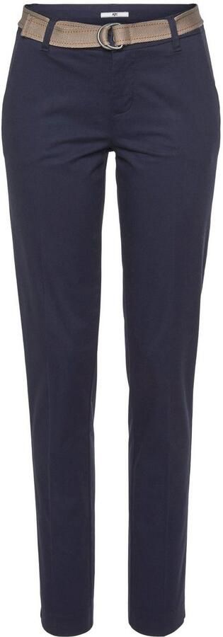 AJC Chino in een vlot model met contrastkleurige riem (2-delig) - Foto 14