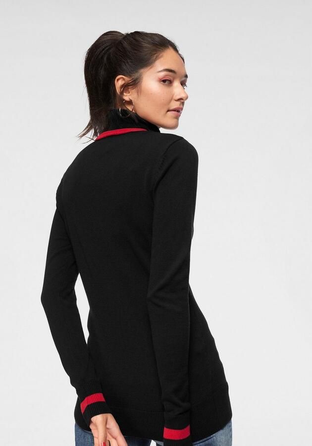 AJC Coltrui Fijn breisel met trendy contraststrepen - Foto 3