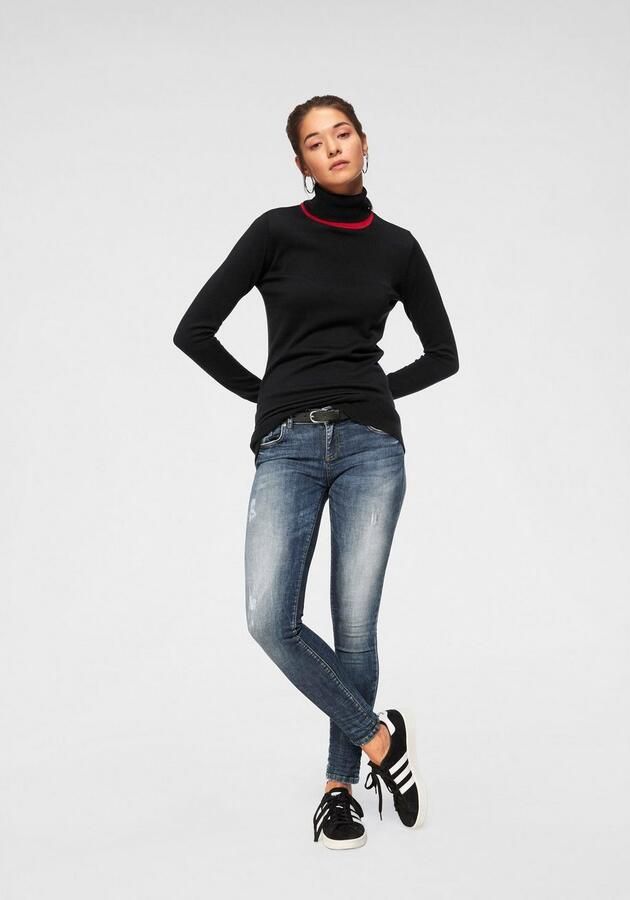 AJC Coltrui Fijn breisel met trendy contraststrepen - Foto 4